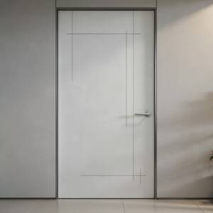 interior door between garage and house