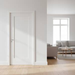 solid core primed interior doors